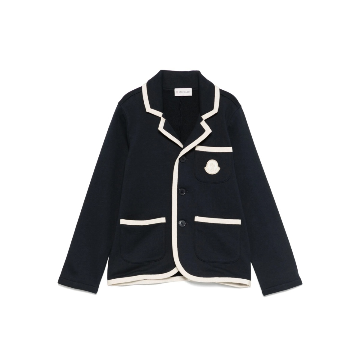 logo-patch blazer
