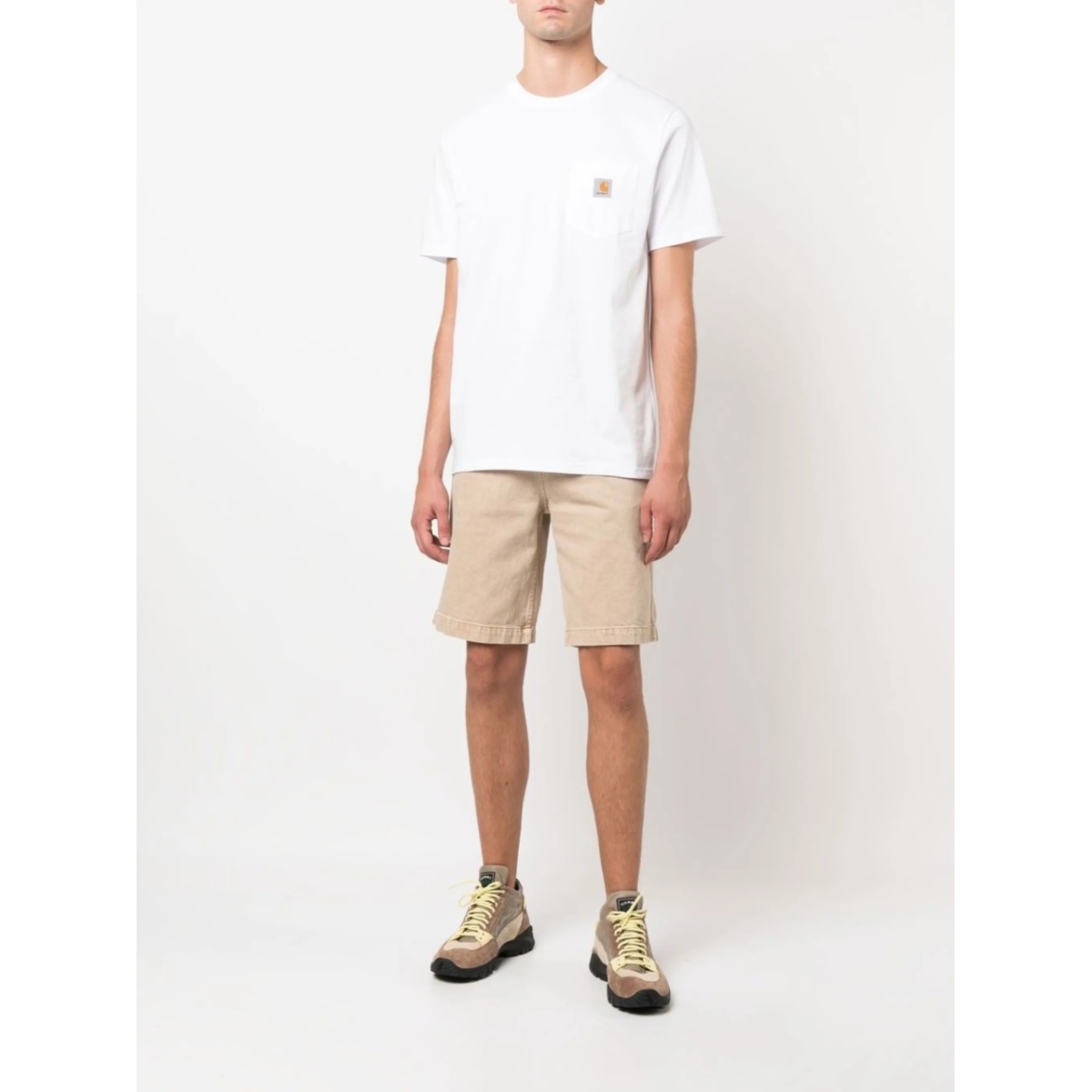 logo-patch cotton T-shirt - Img 2