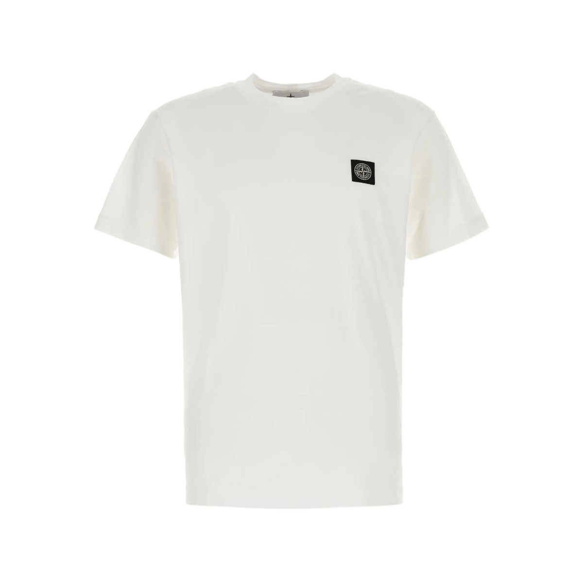logo-patch cotton T-shirt