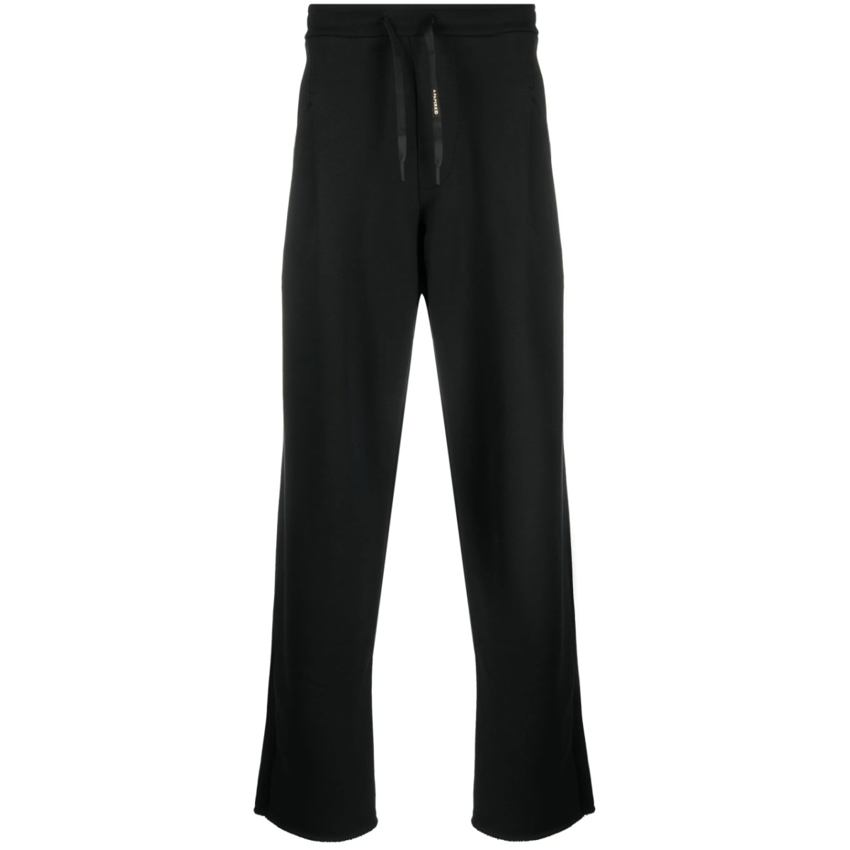 logo-patch cotton track pants