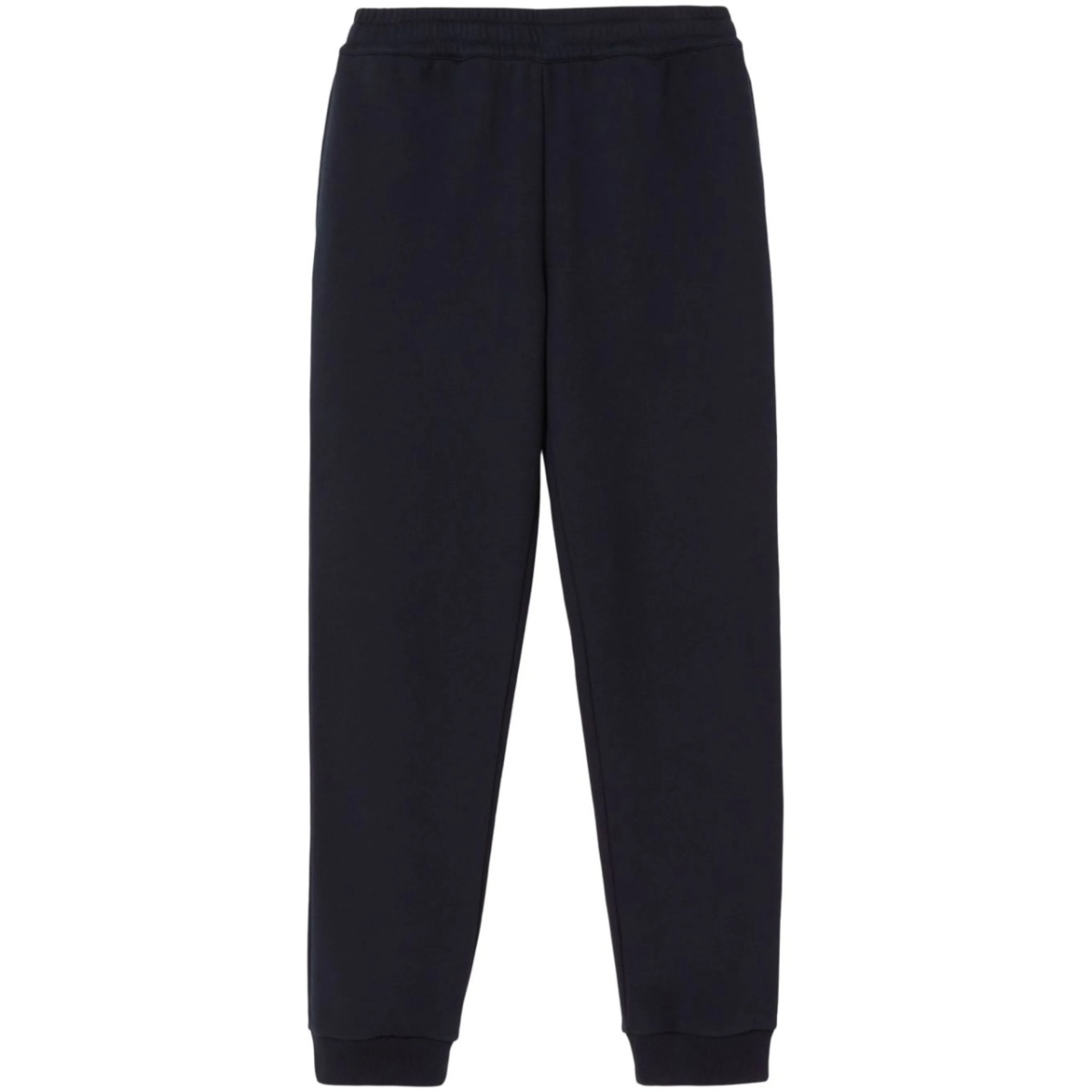 logo patch cotton track pants