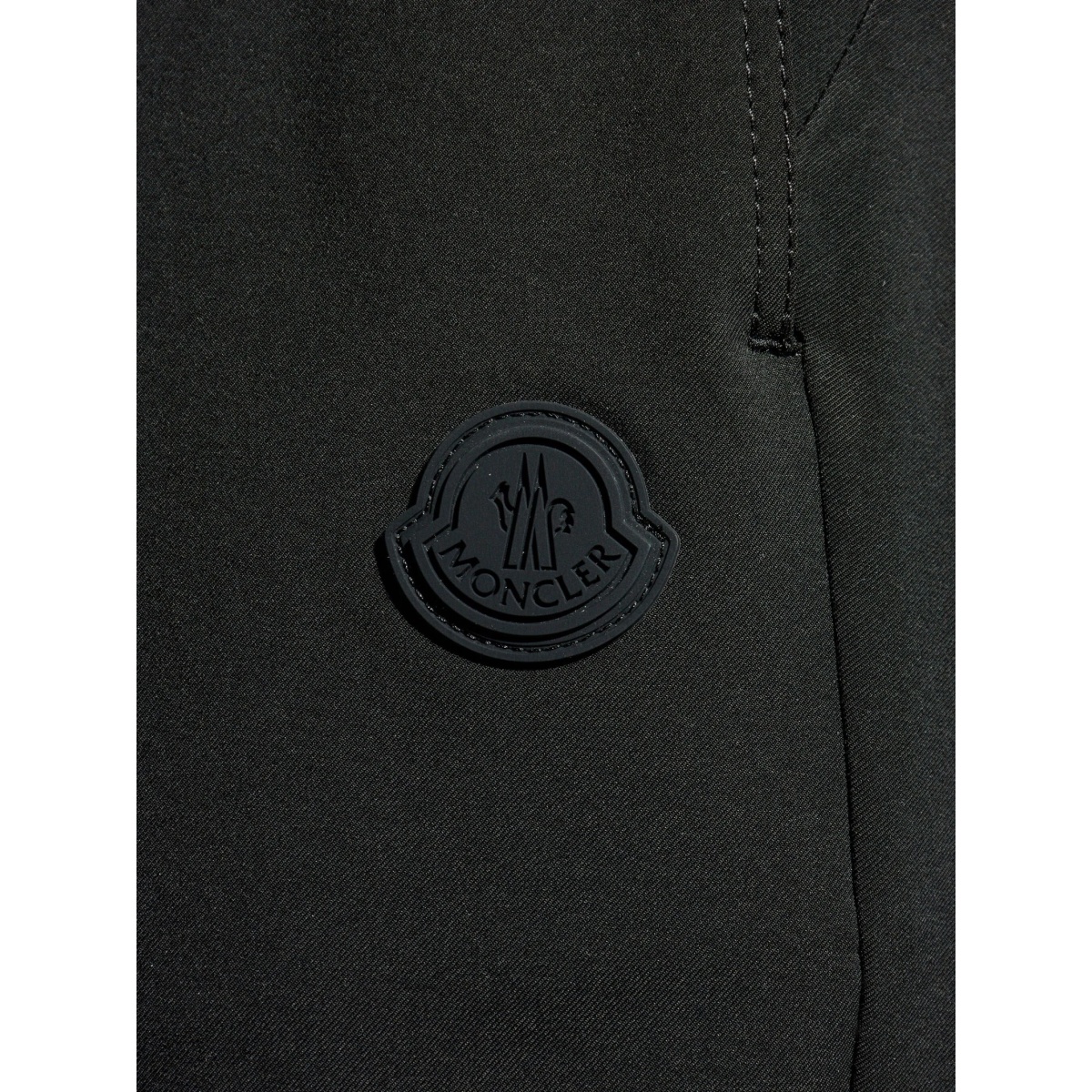 logo-patch elastic-ankle track pants - Img 5