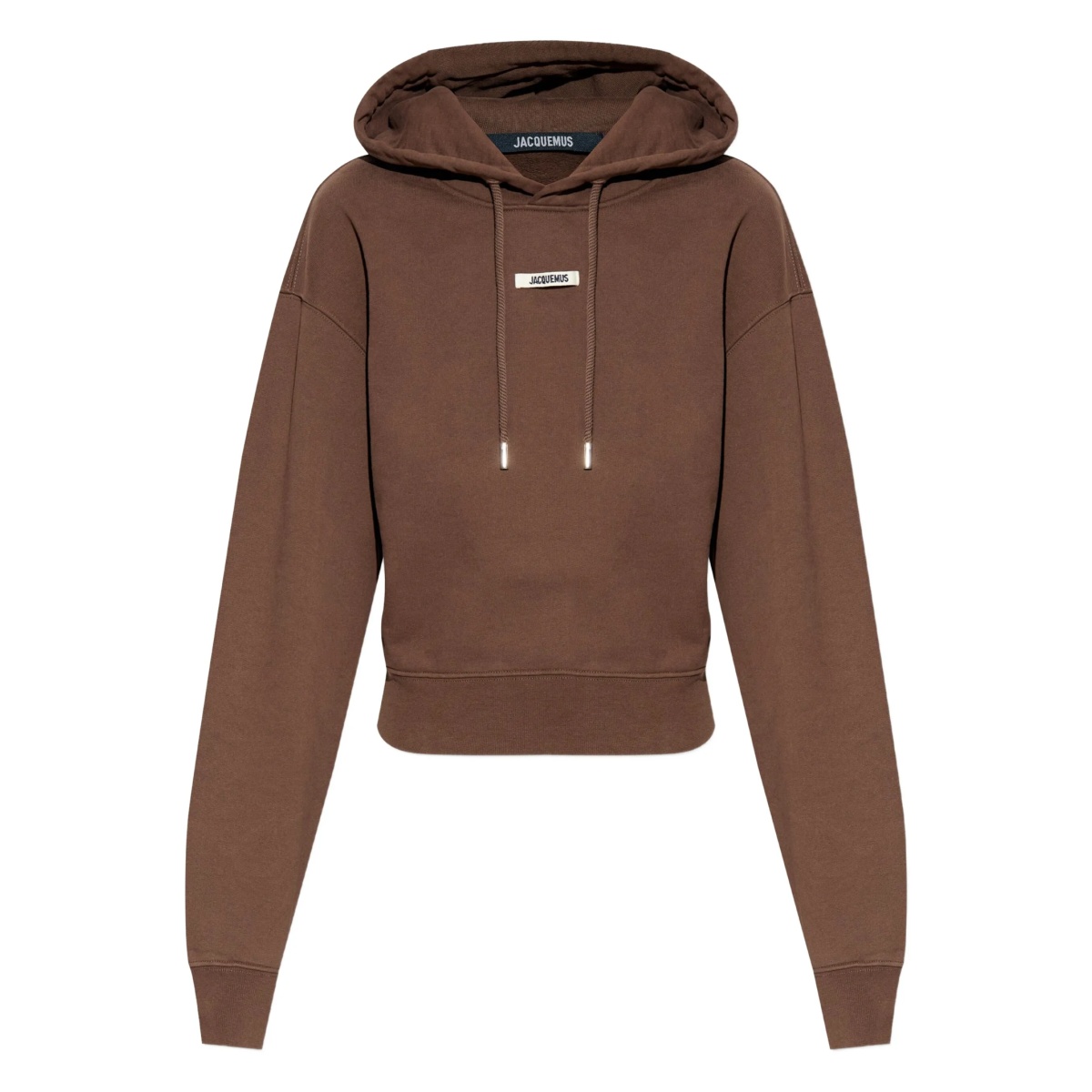logo-patch hoodie