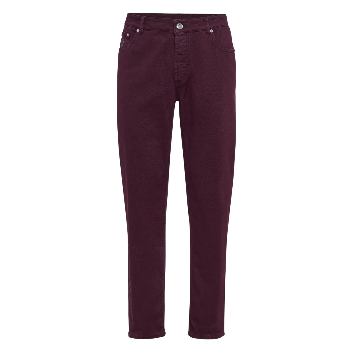 logo-patch jeans