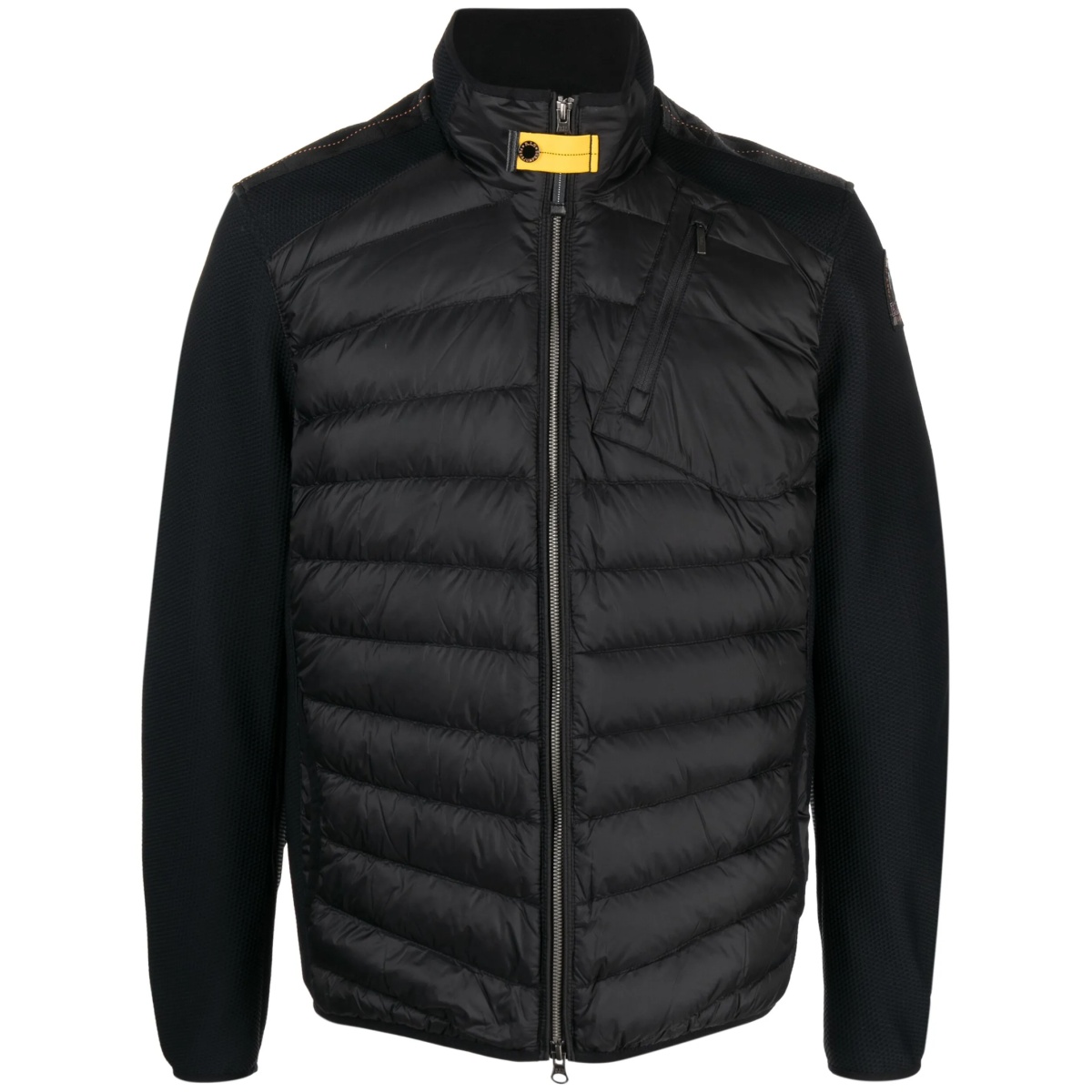 logo-patch padded jacket