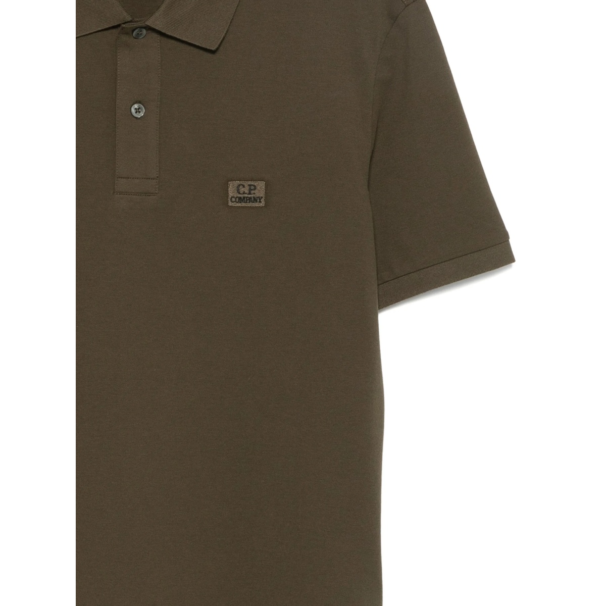 logo-patch polo shirt - Img 3