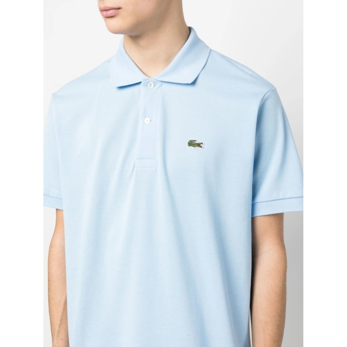 logo-patch polo shirt - Img 5