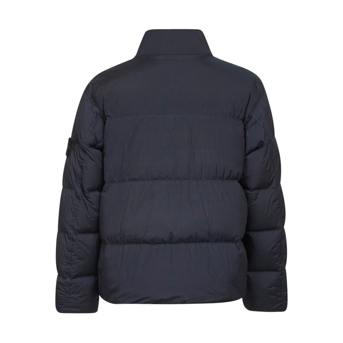 logo-patch puffer jacket - Img 2