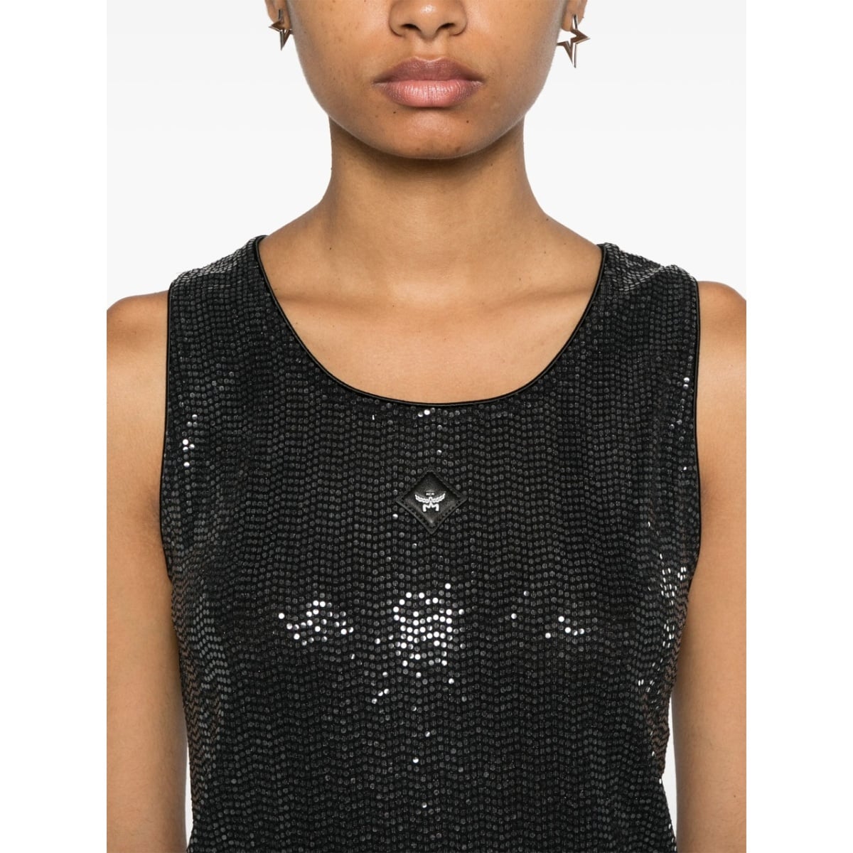 logo-patch tank top - Img 5