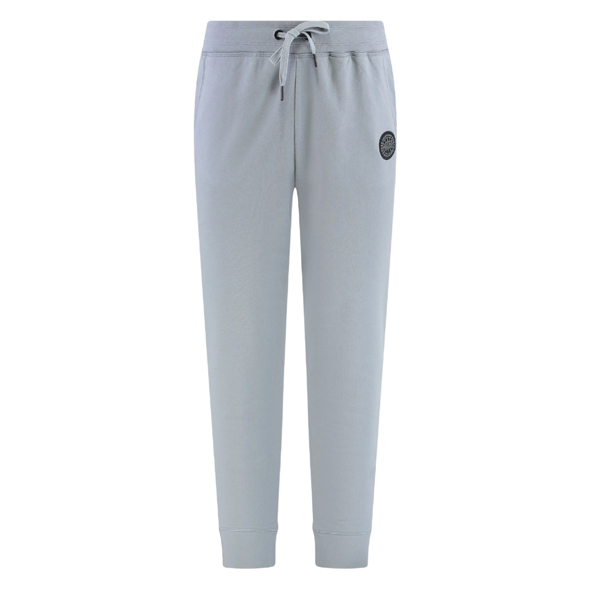 logo-patch trousers