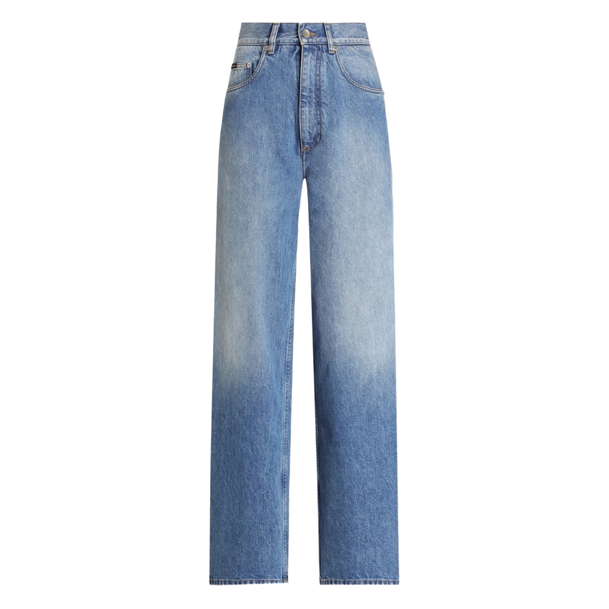 logo-plaque jeans