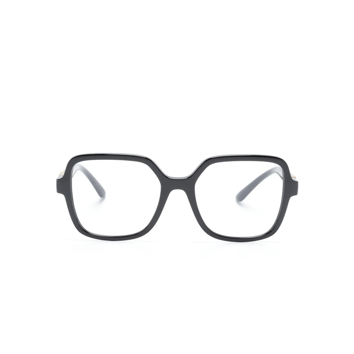 logo-plaque square-frame glasses