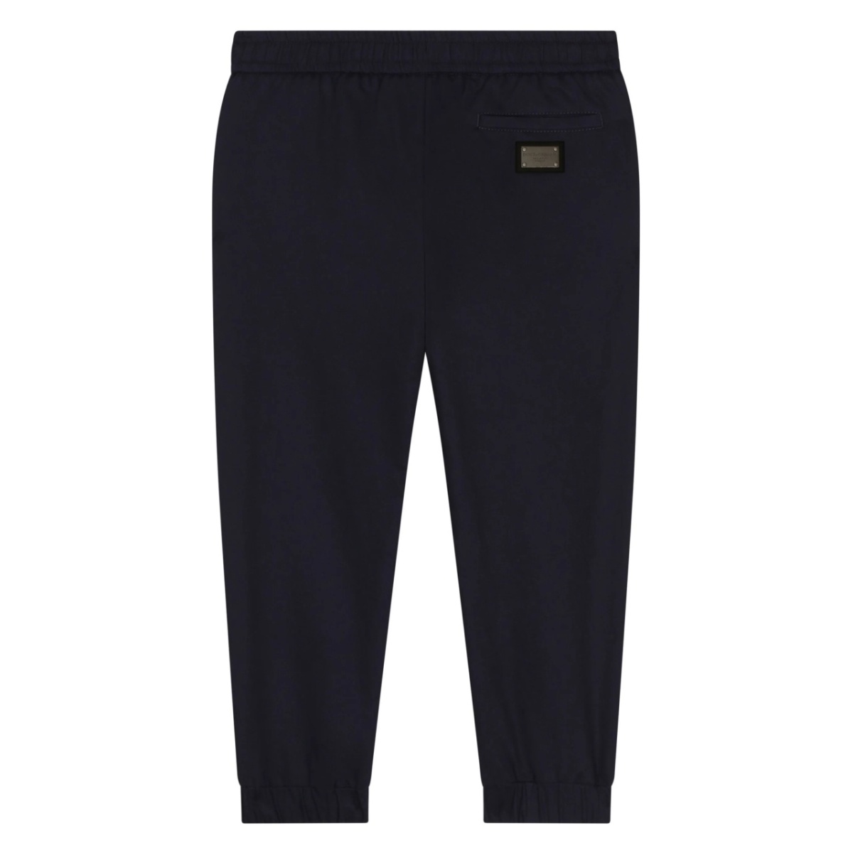 logo-plaque stretch-cotton track pants - Img 2