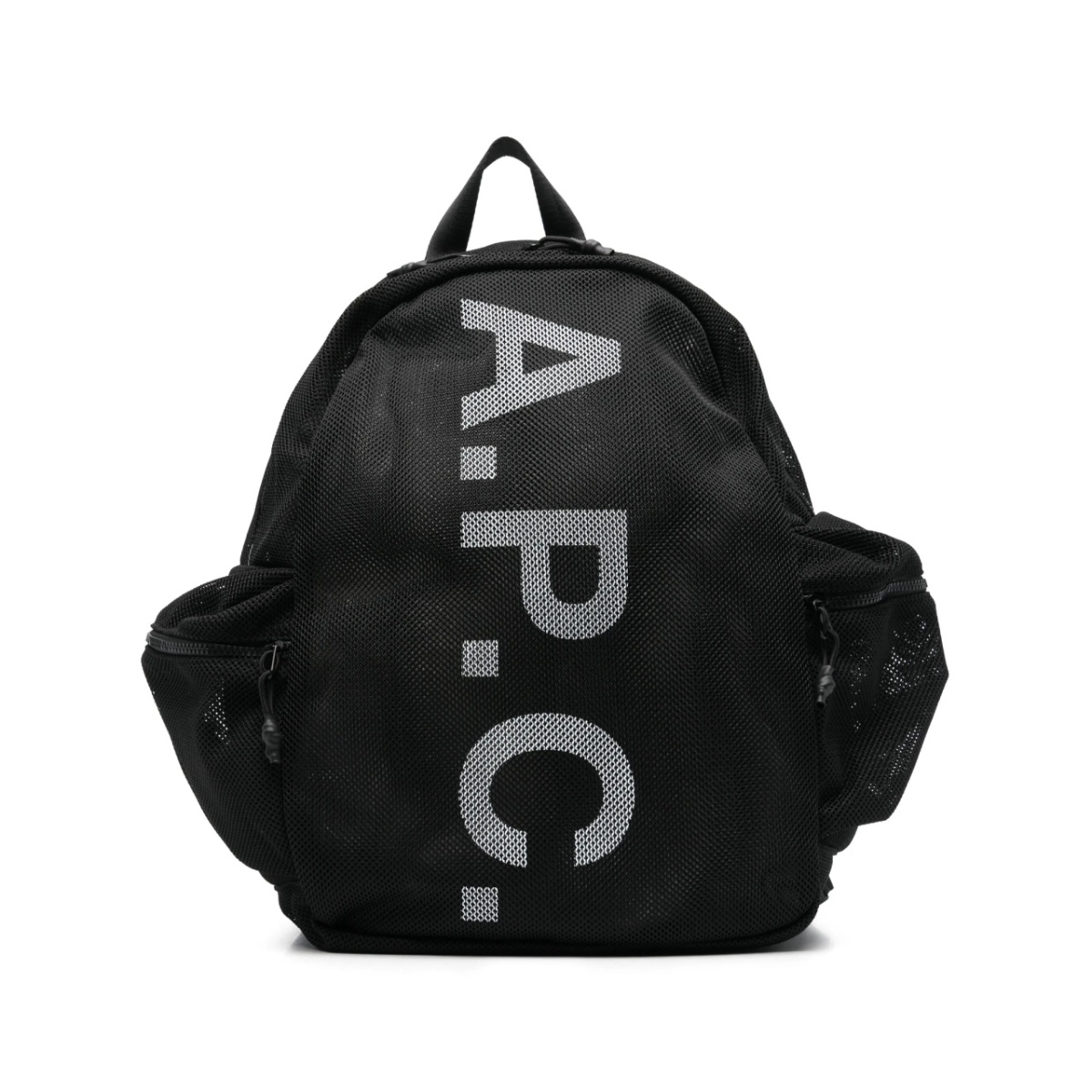 logo-print backpack