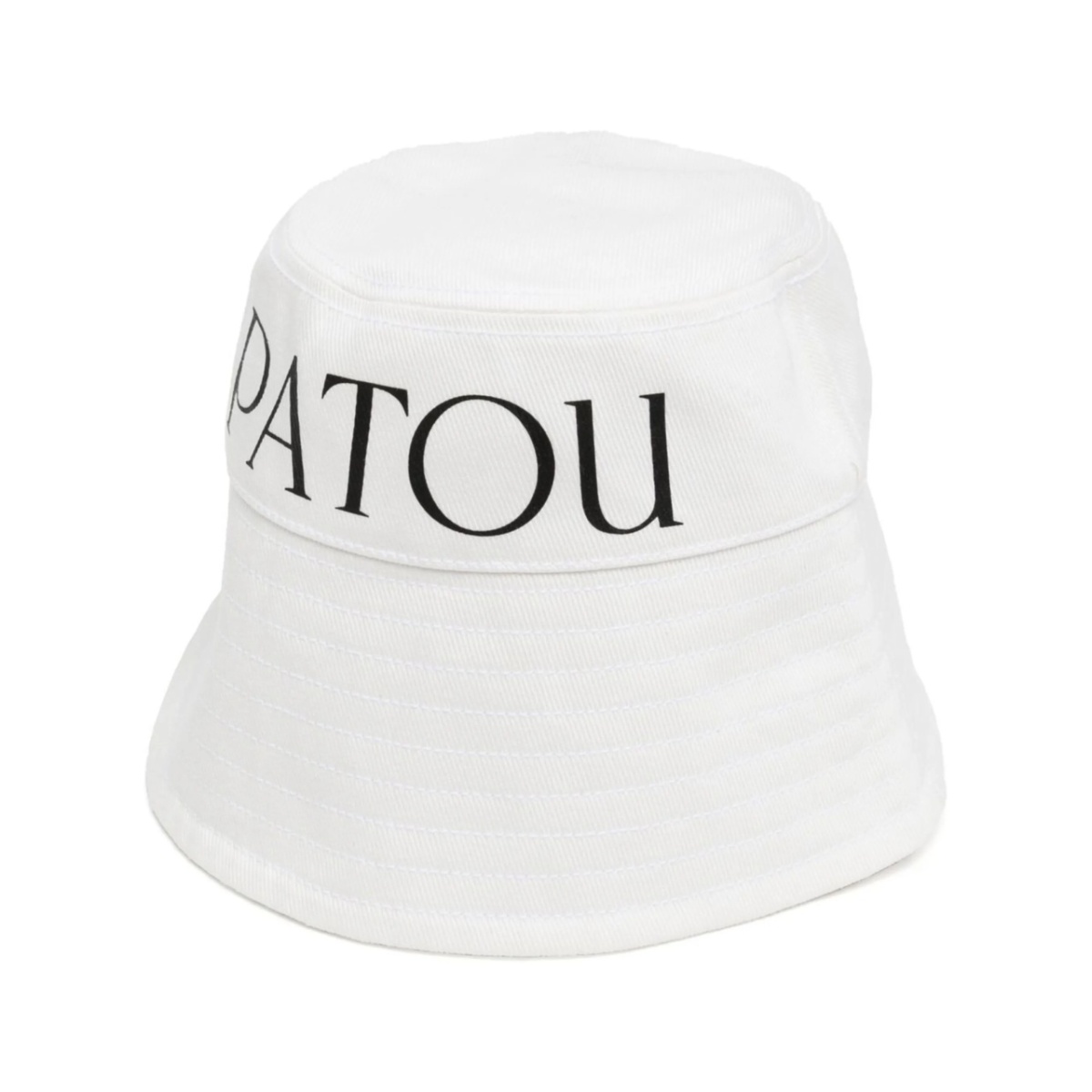 logo-print bucket hat