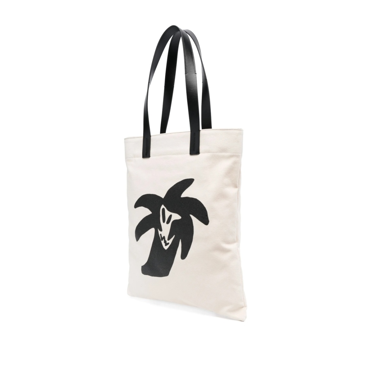 logo-print canvas tote bag - Img 3