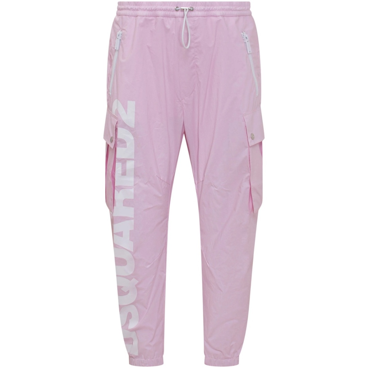 logo-print cargo trousers