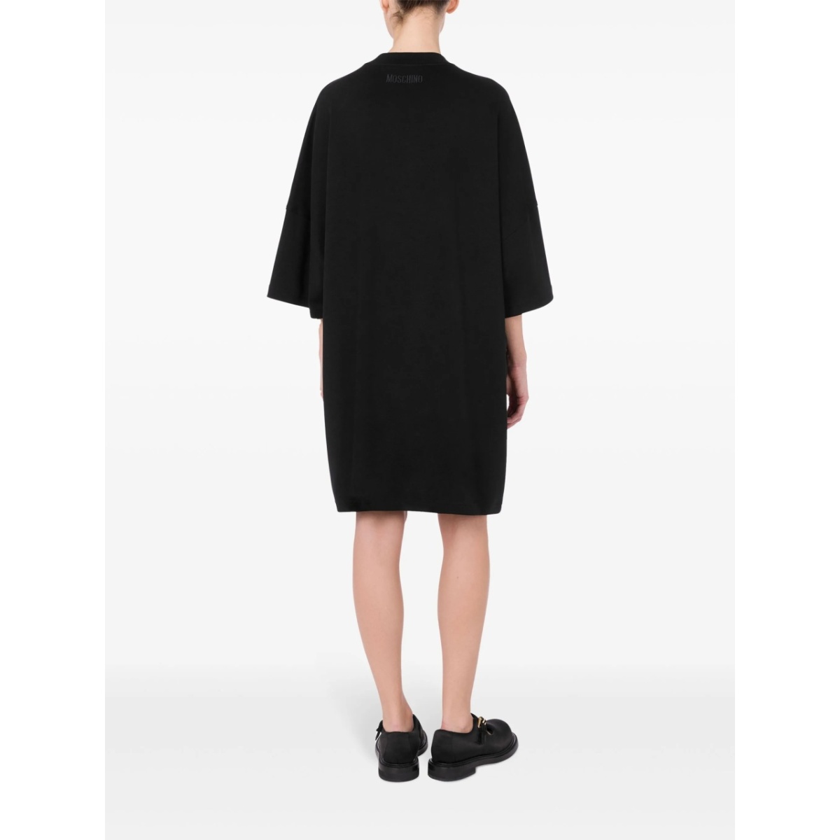 logo-print cotton dress - Img 3