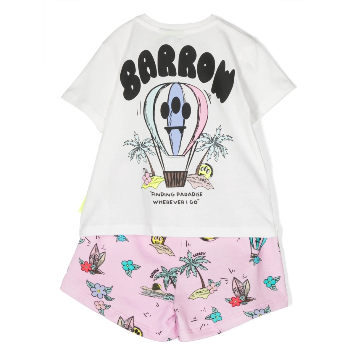 logo-print cotton shorts - Img 2