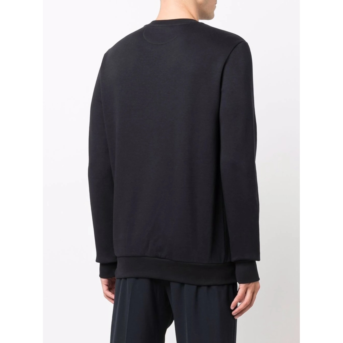 logo-print crew-neck sweatshirt - Img 4