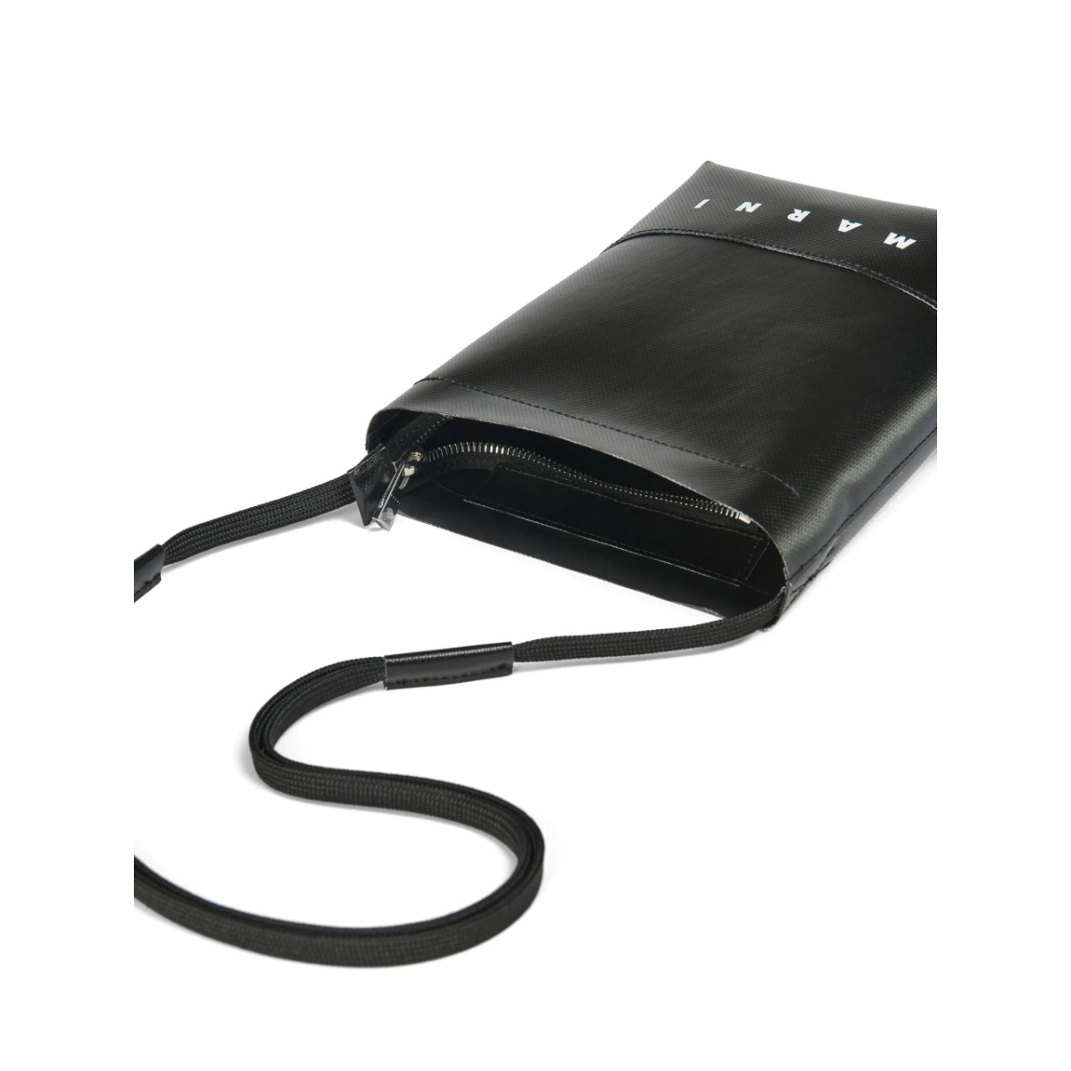logo-print faux-leather crossbody bag - Img 5