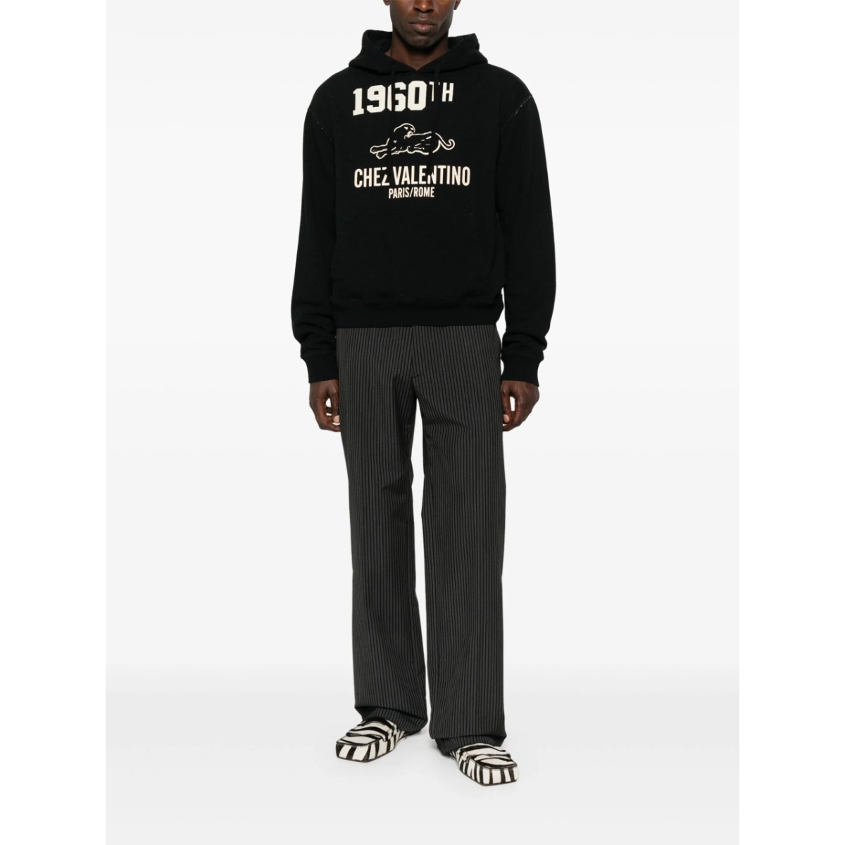 logo-print hoodie - Img 2