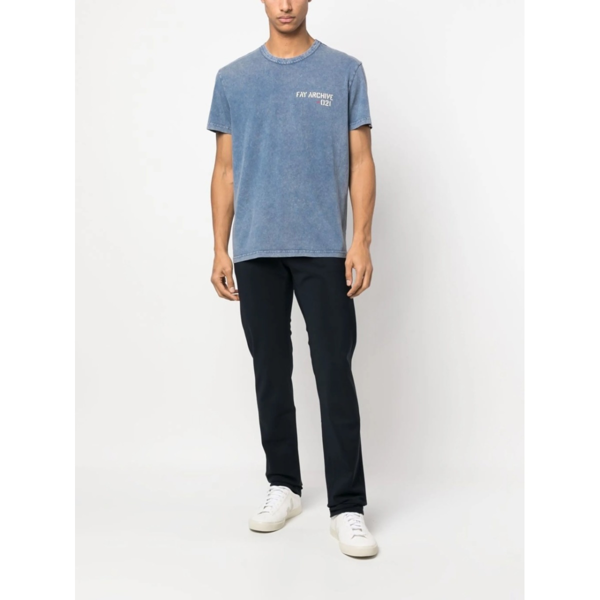 logo-print short-sleeved T-shirt - Img 2
