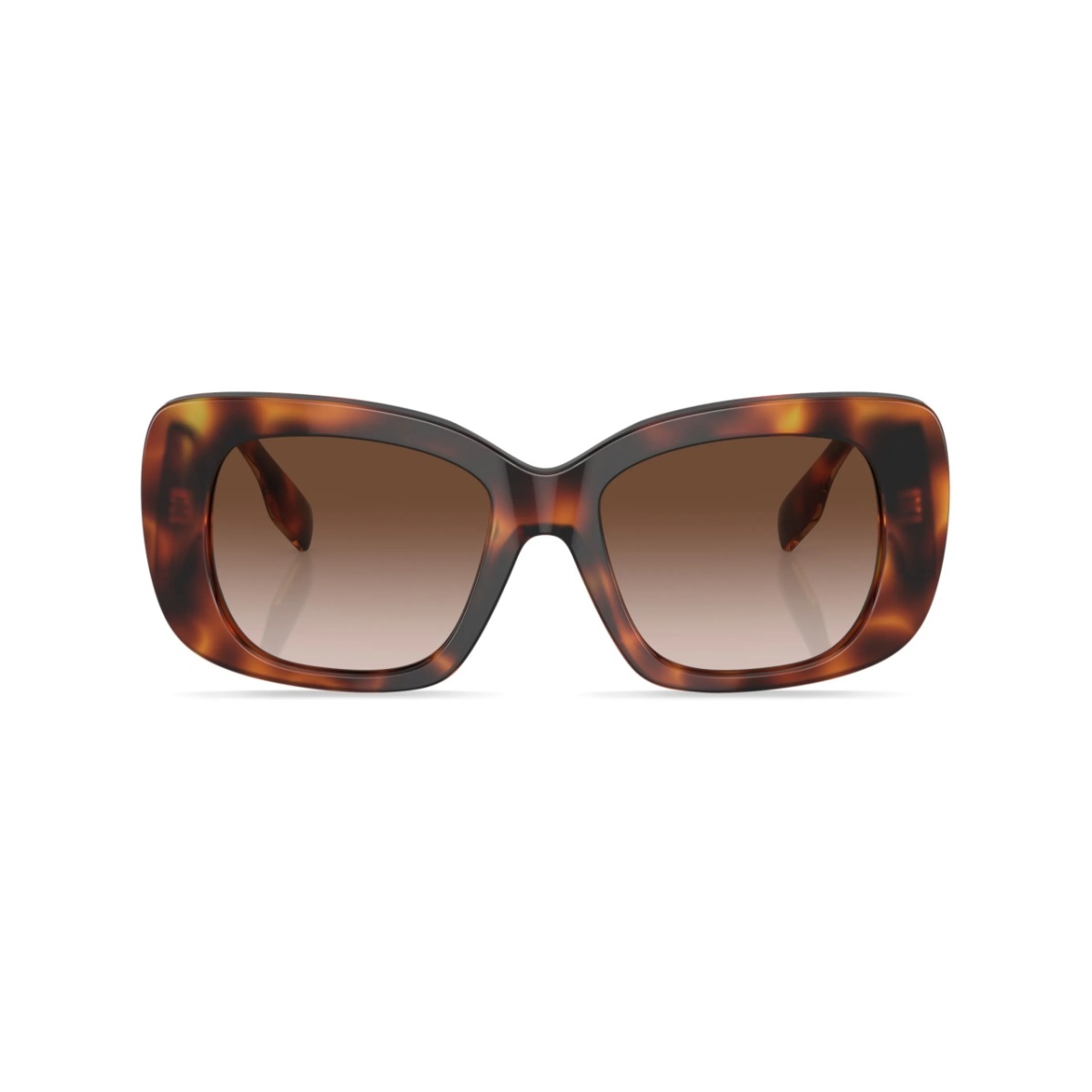 logo-print square-frame sunglasses