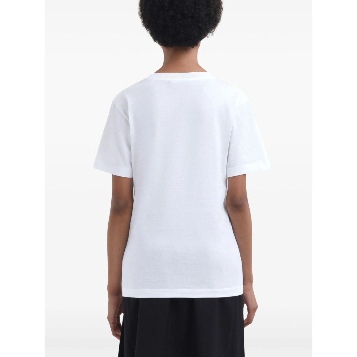 logo print T-shirt - Img 4