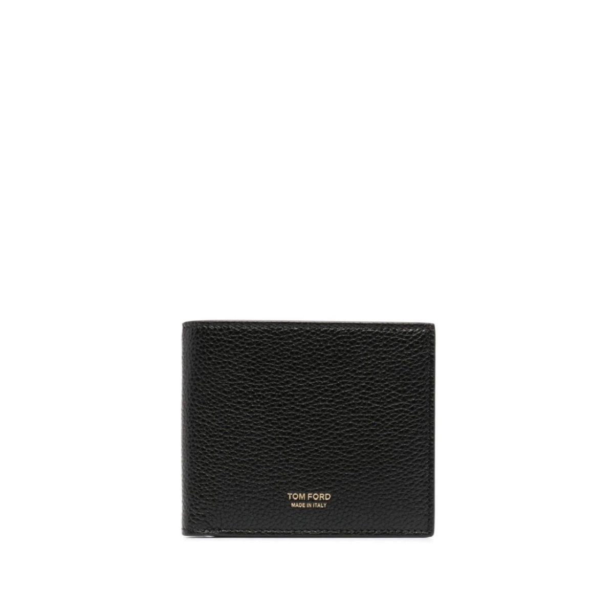 logo-stamp leather wallet