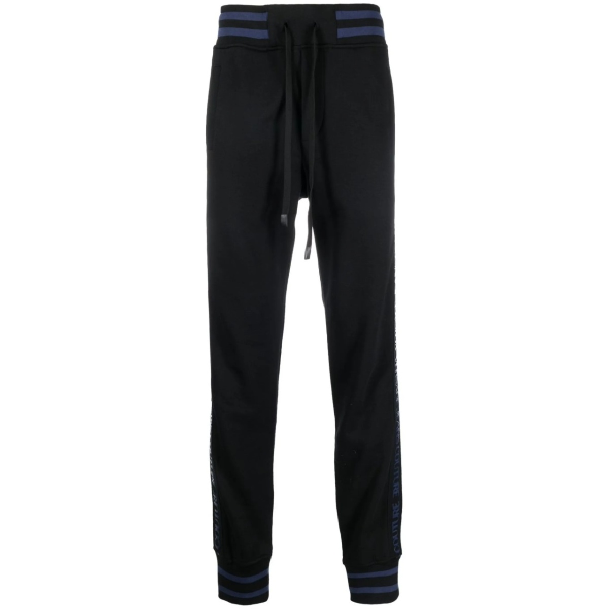 logo-stripe track pants