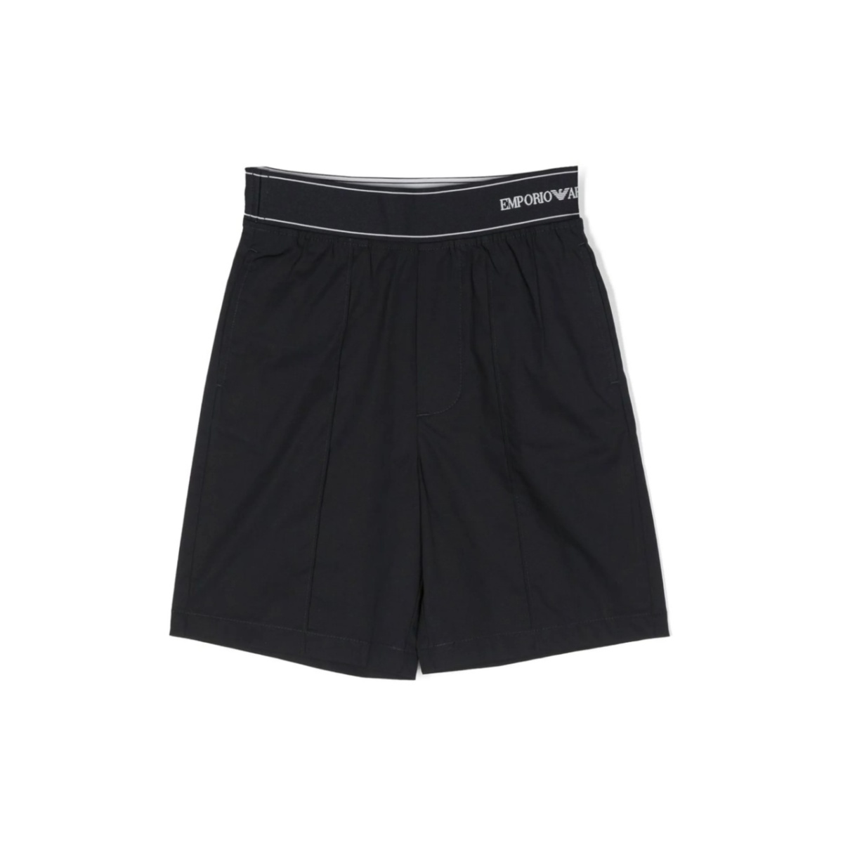 logo-waist Bermuda shorts