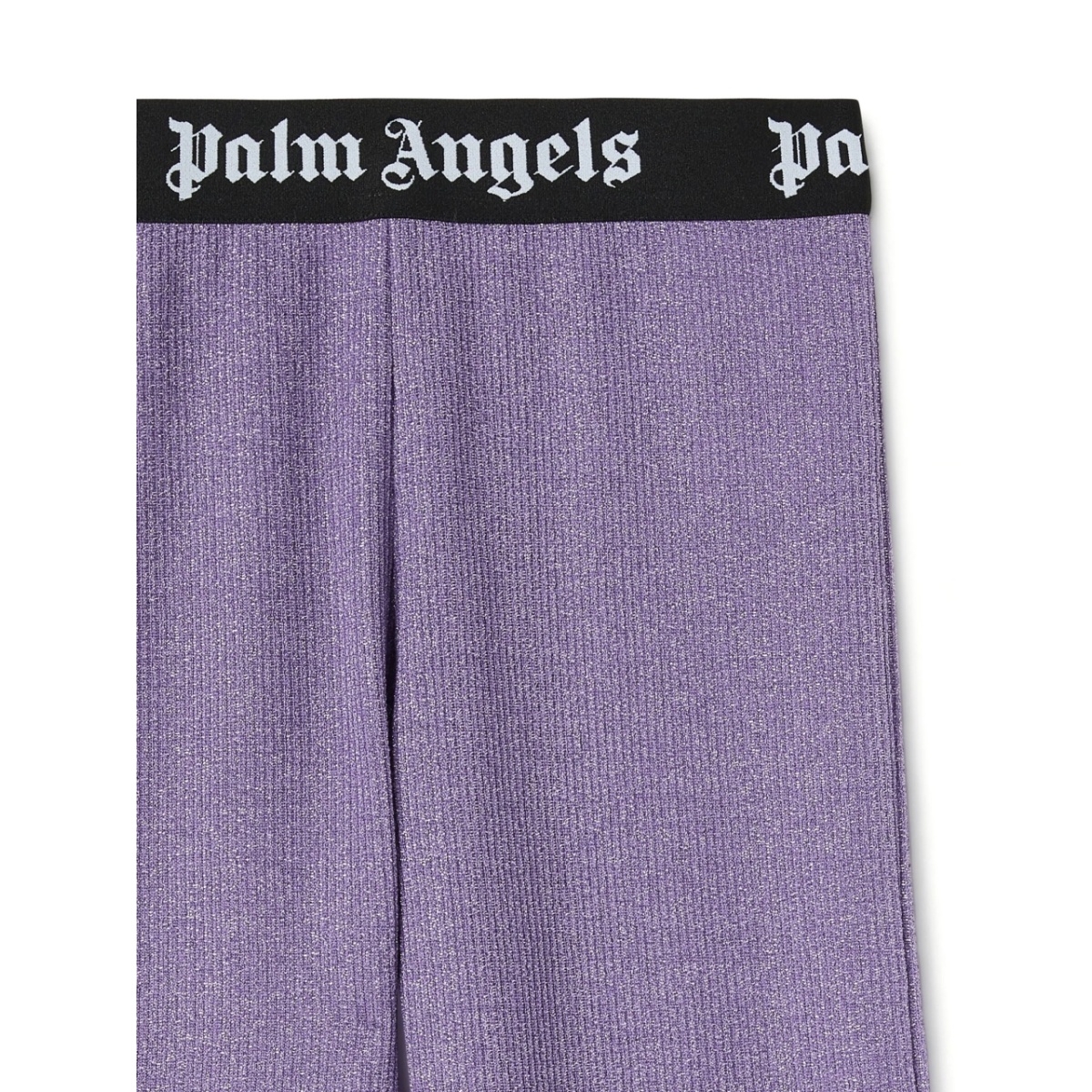 logo-waistband Lurex track pants - Img 3