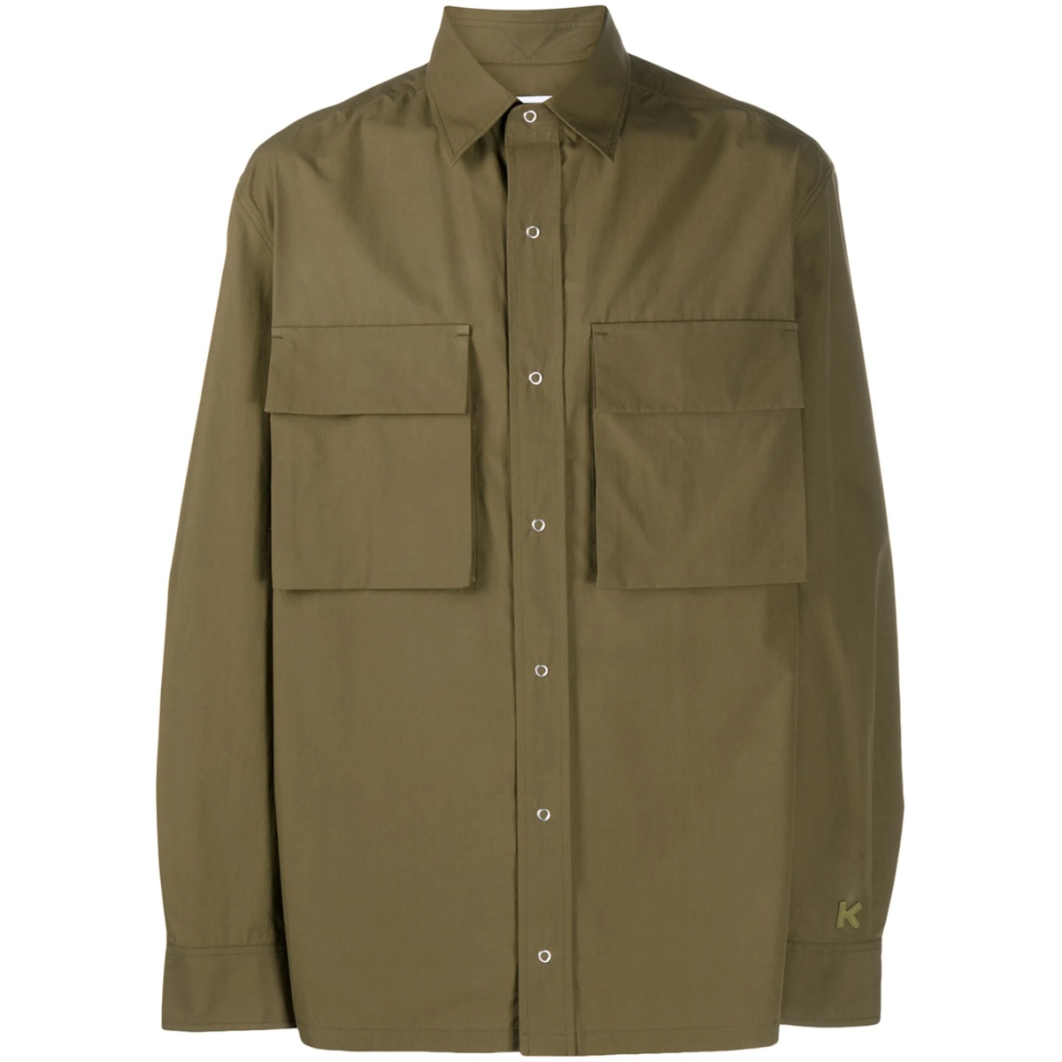 long-sleeved utility shirt