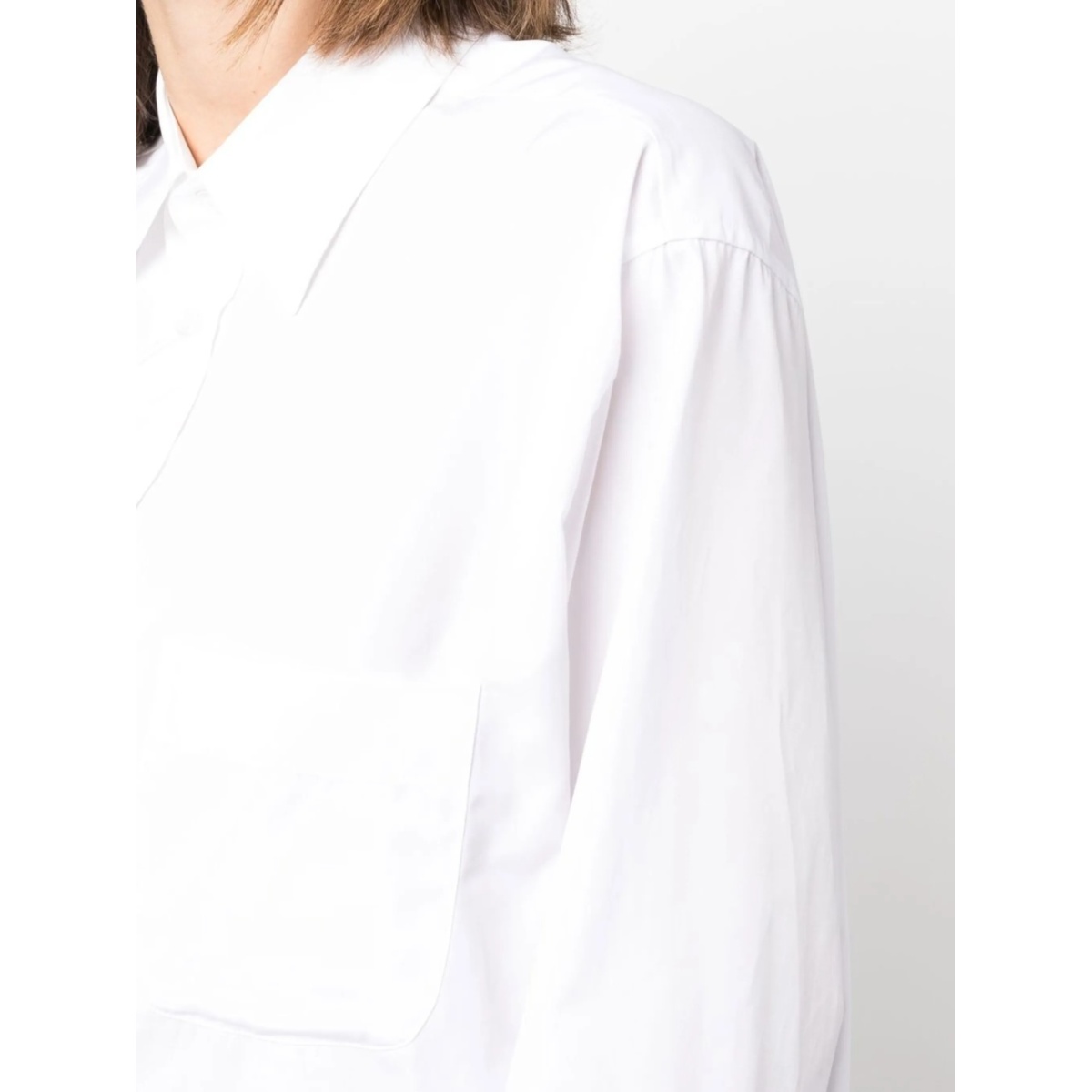 longline poplin shirt - Img 5