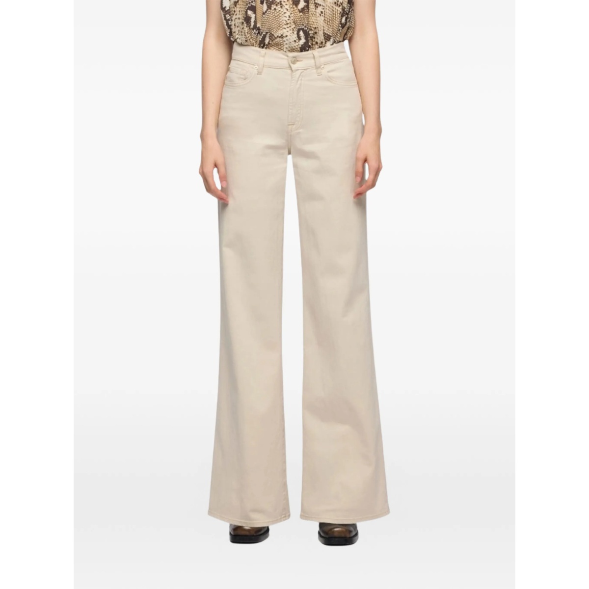 Lotta twill flare jeans - Img 6