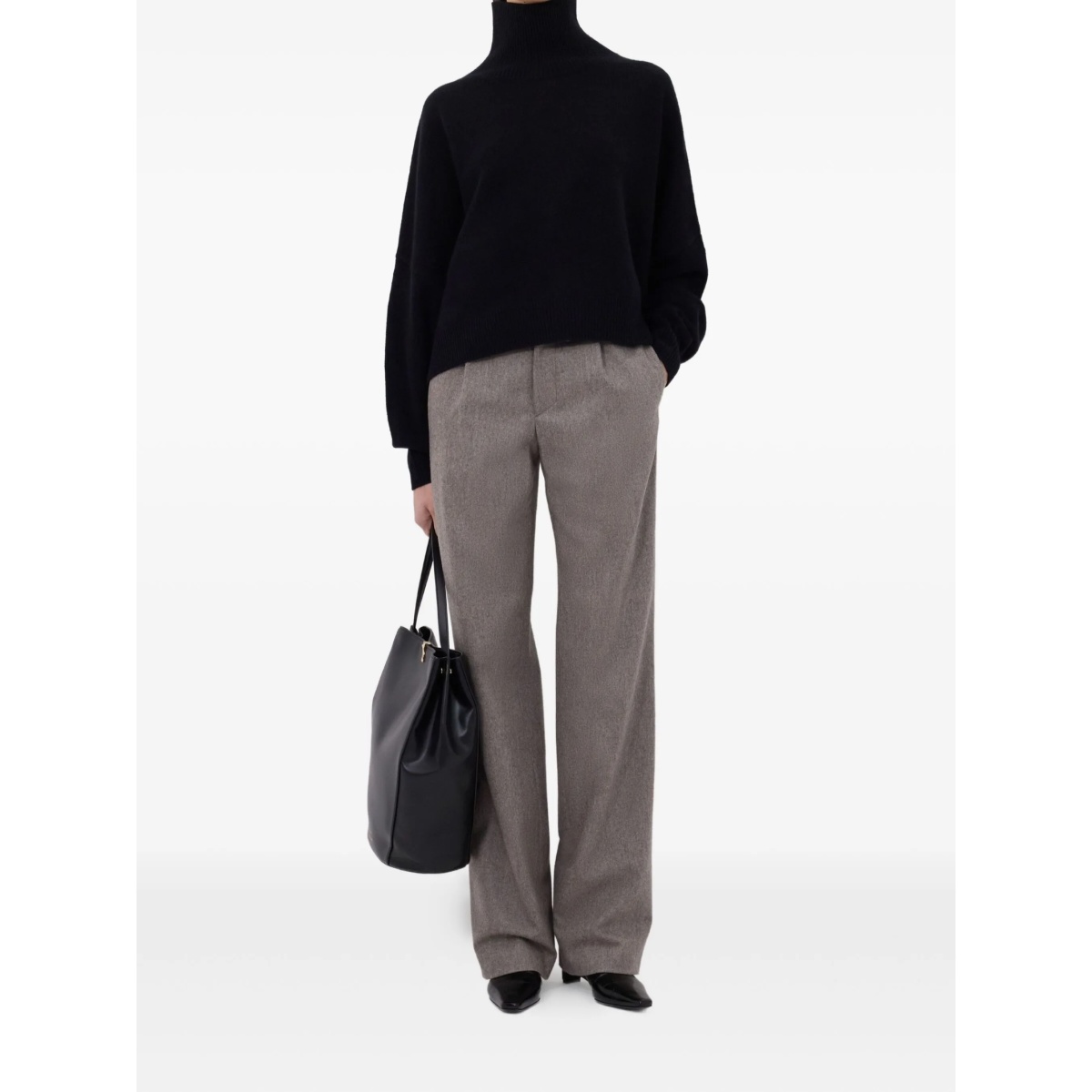 Luke ribbed-collar wool sweater - Img 2