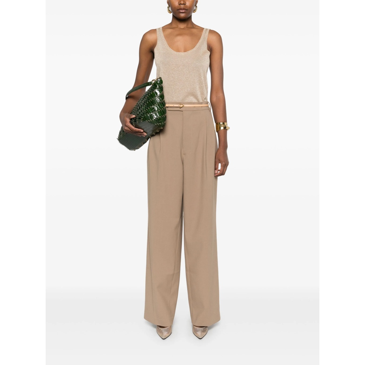 lurex knitted tank top - Img 2