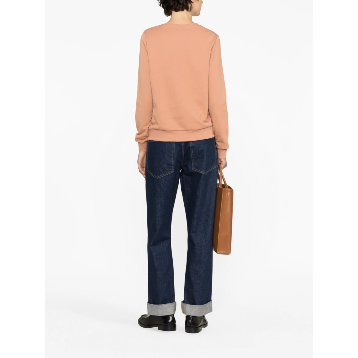 Madame logo-print cotton sweatshirt - Img 3