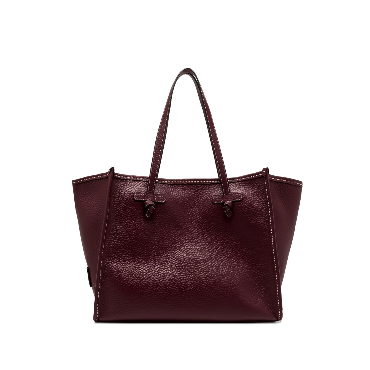 Marcela knotted leather tote bag