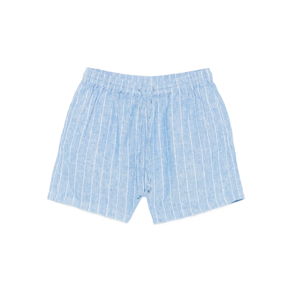 Maren striped linen shorts