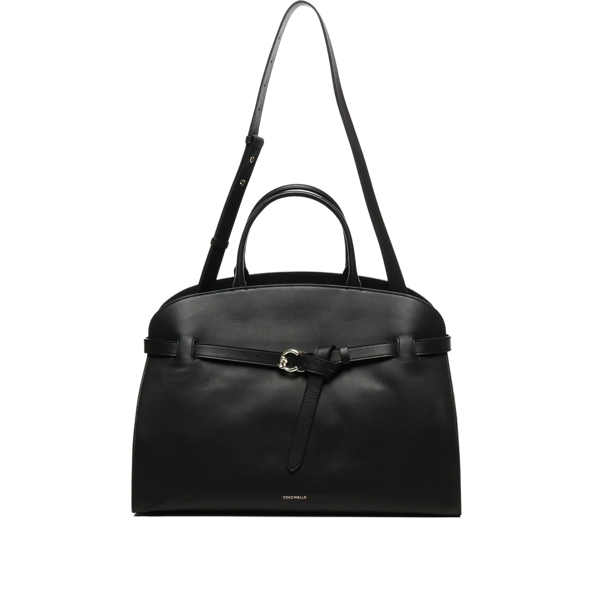 medium Sabine belted cowhide tote bag