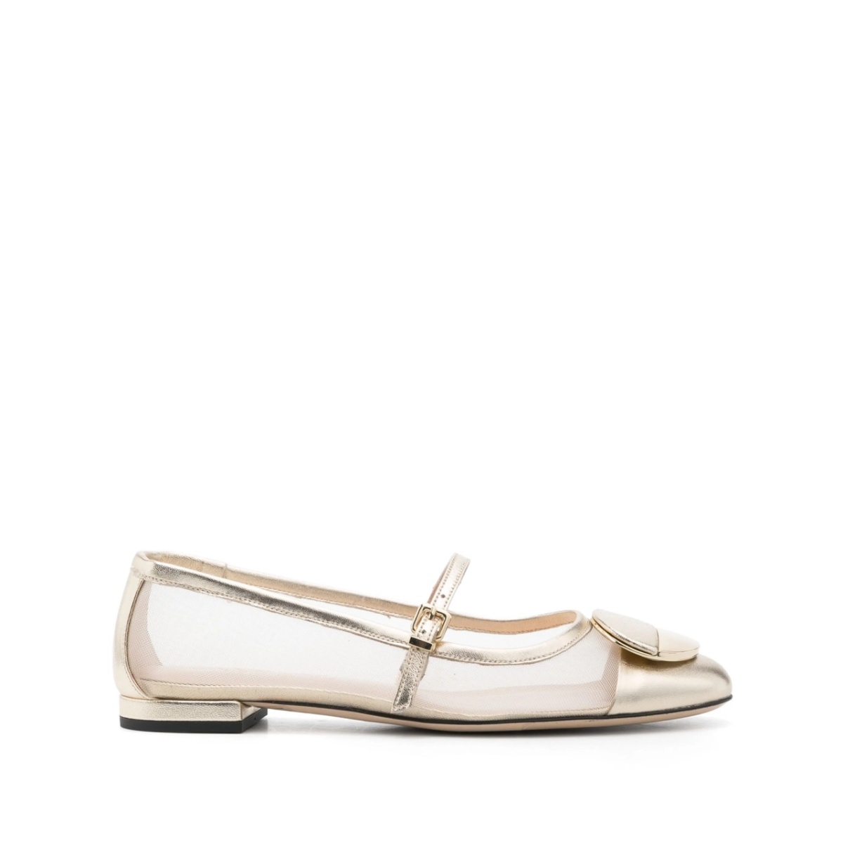 mesh ballet flats