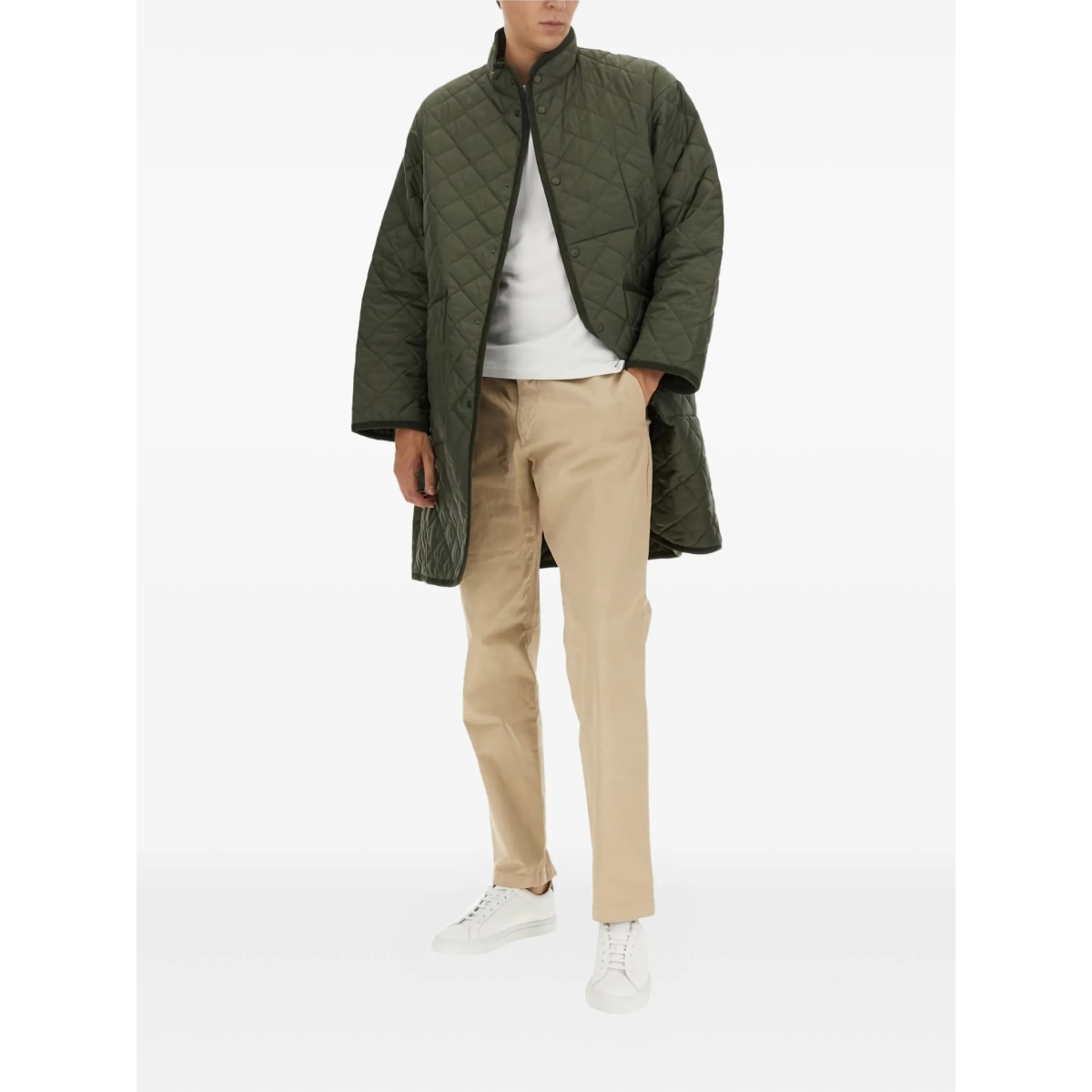 Mickfield quilted-pattern coat - Img 2