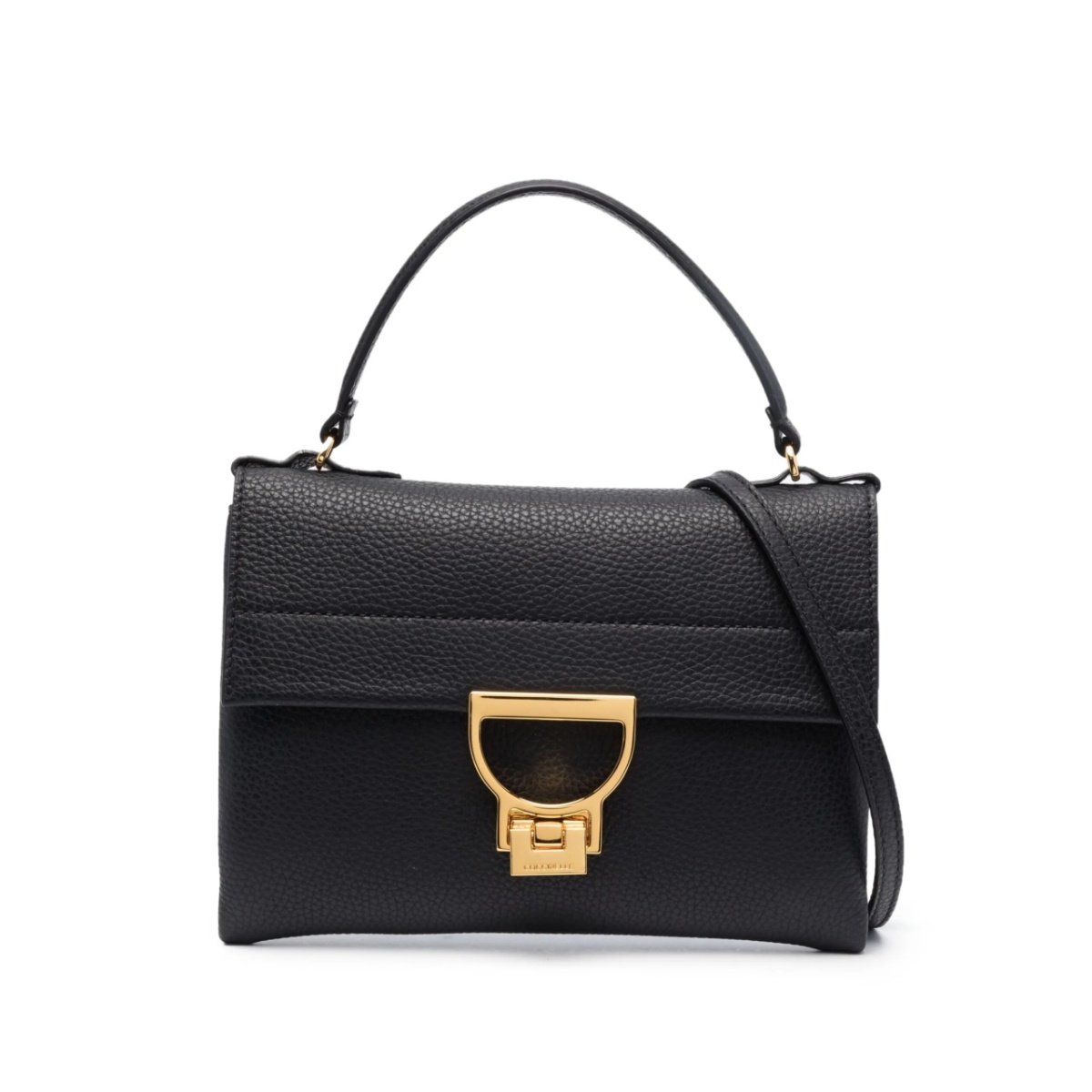 mini Arlettis leather clutch bag