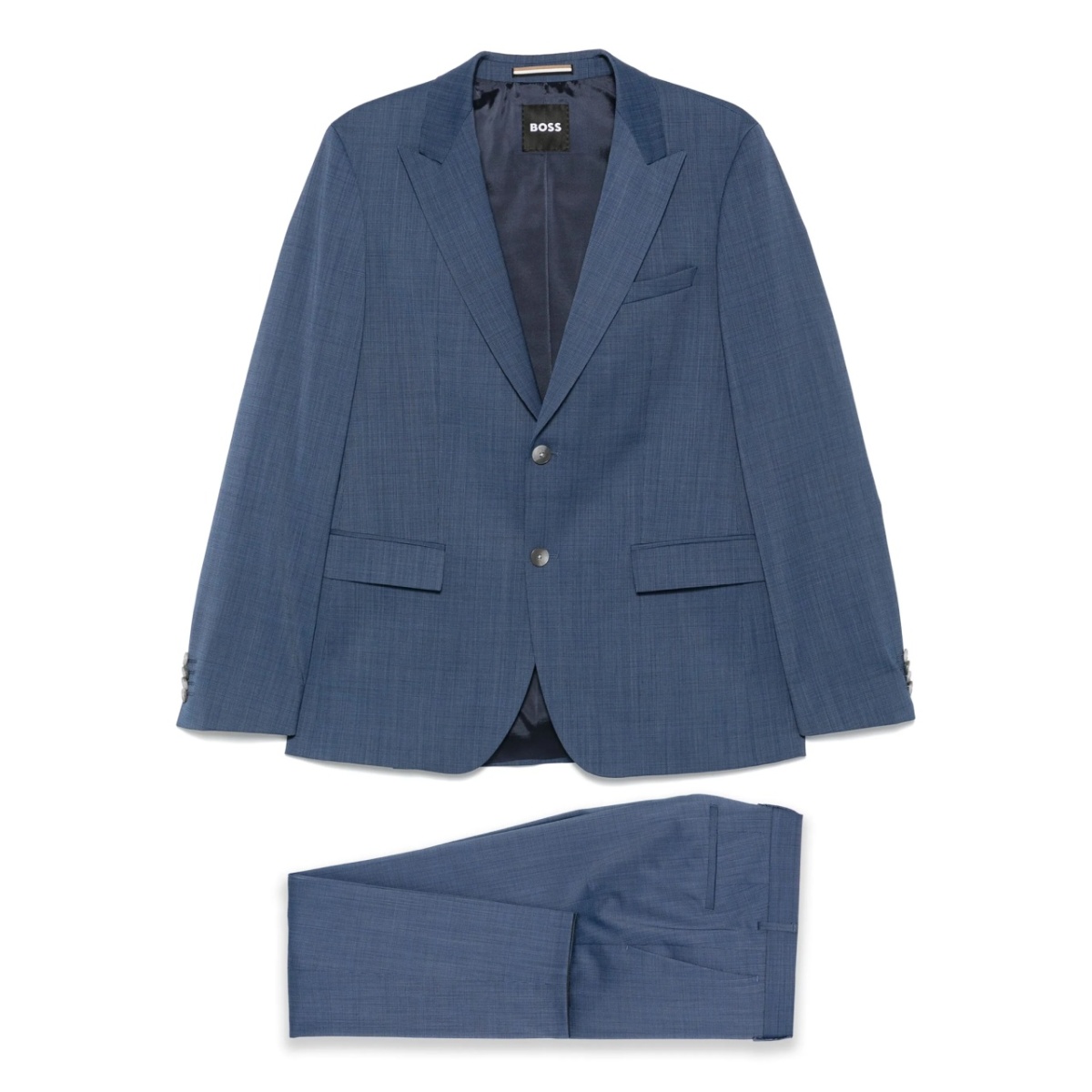 mini check-pattern suit (set of three)