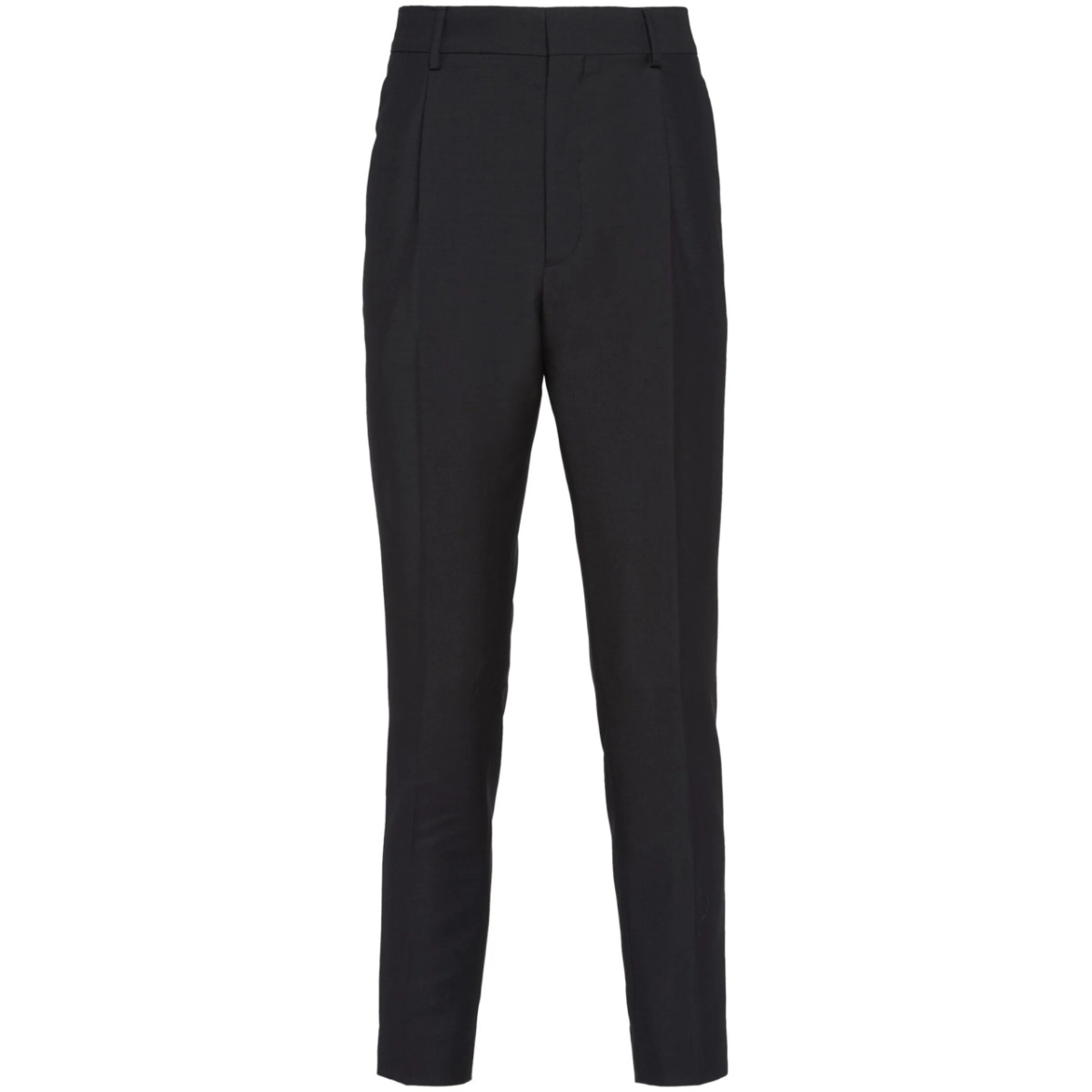 mohair-wool tailored trousers