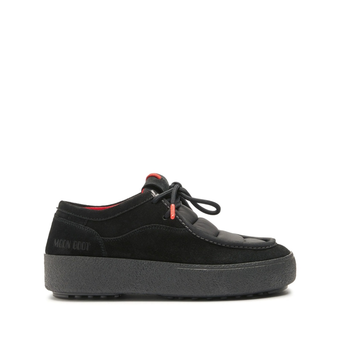 Mtrack Wallaby panelled suede boots