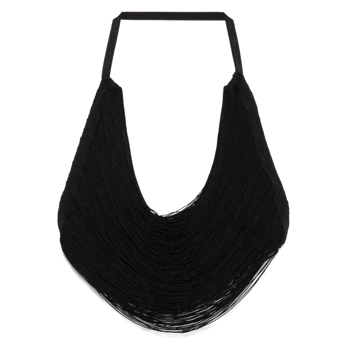 multi-strings crop top