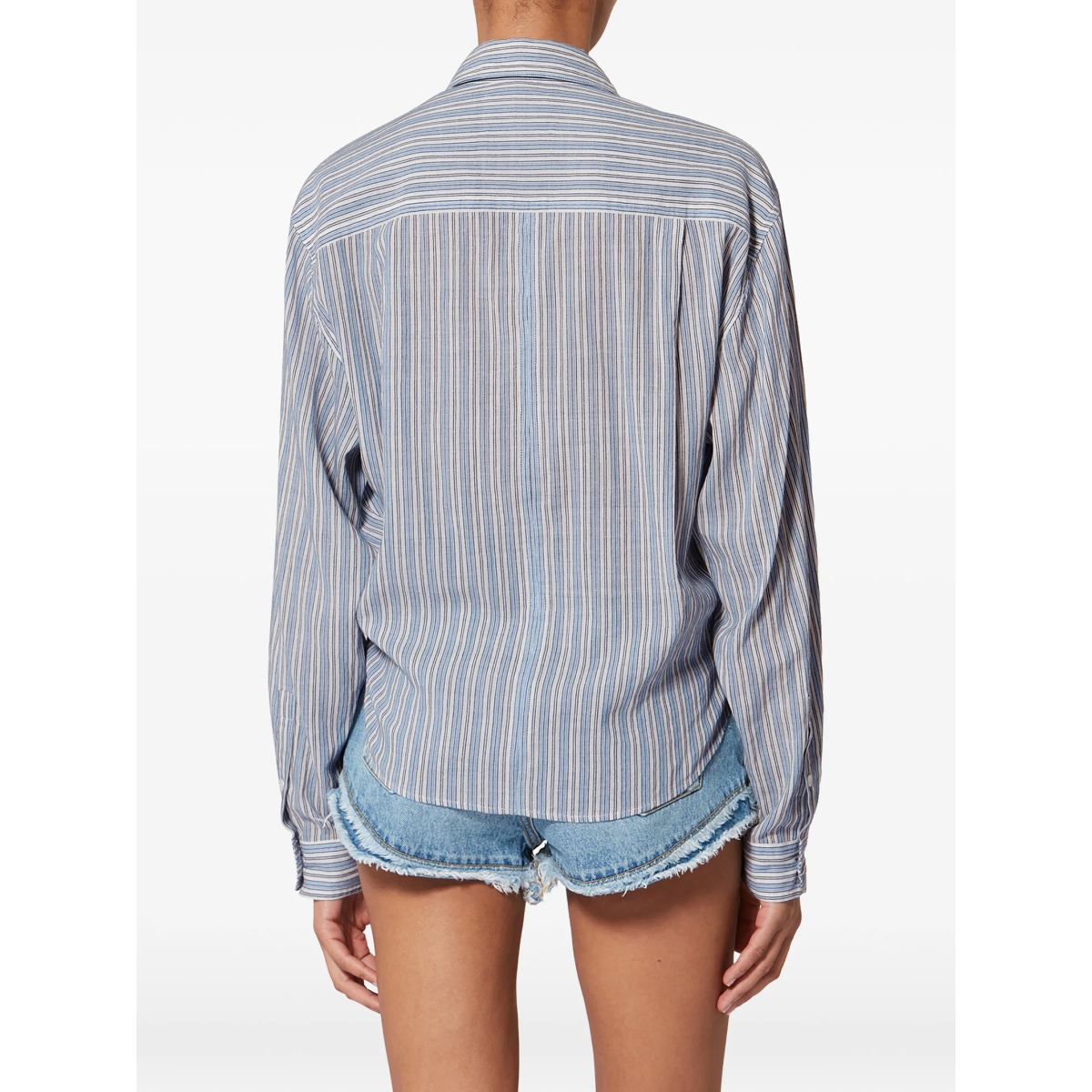 Nath striped flap-pocket shirt - Img 4